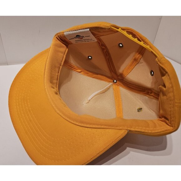 Vintage Trucker Snapback Ford vs Chevy Yellow/White Hat Very Clean - Picture 7 of 10